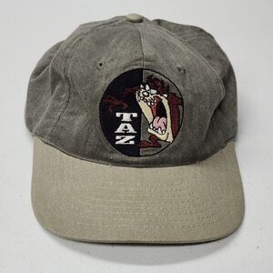 VTG 1995 Looney Tunes TAZ Embroidered Dad Cap / Head Start Snapback Adjustable